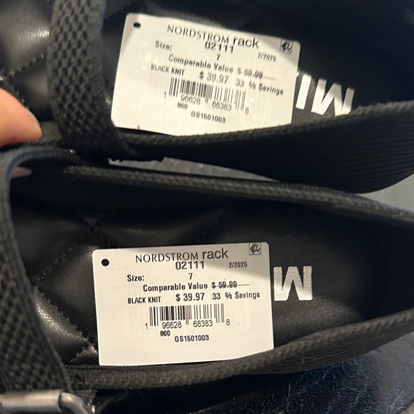 MIA Black Flats with Buckle Detail - Picture 6 of 8